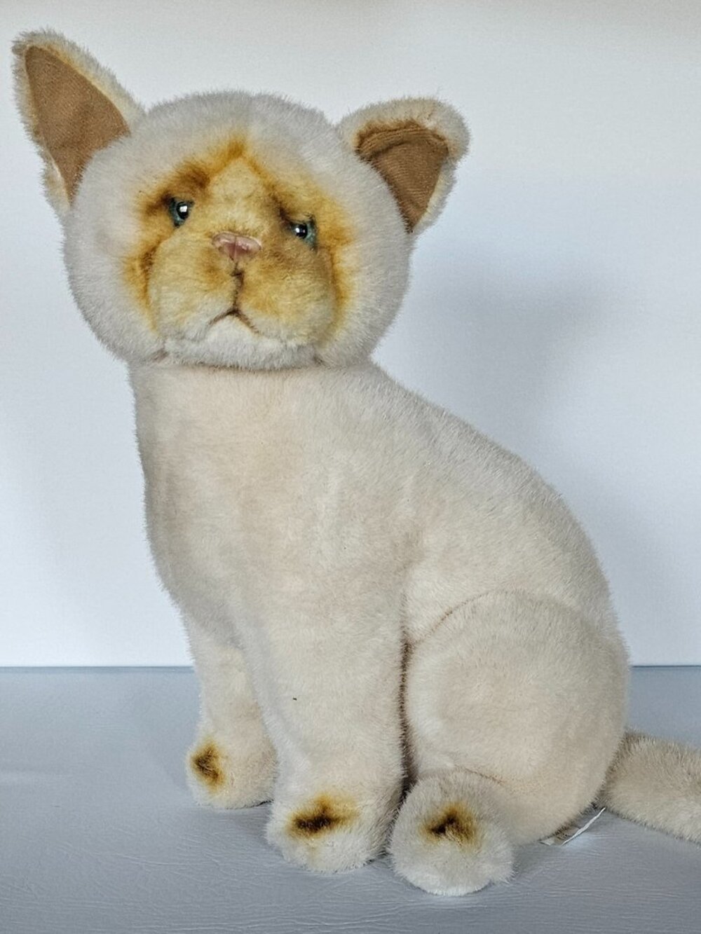 E&J Prima Plush Cat Siamese Prima Classic Collection - Realistic 13"  Vintage